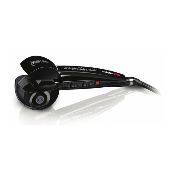 BaByliss PRO MiraCurl the Perfect Curling Machine Manuals