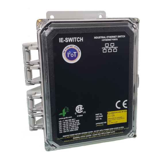 4B ETH-SWITCH1V4C-5P Manuals
