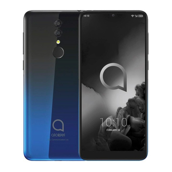 Alcatel 3 Quick Start Manual