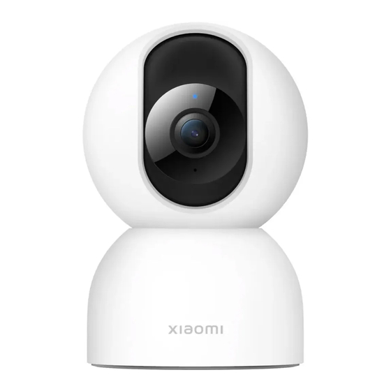 XIAOMI SMART CAMERA C400 USER MANUAL Pdf Download | ManualsLib