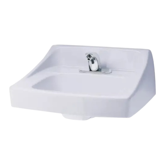 Toto LT307R Installation Manual
