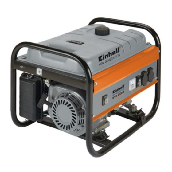EINHELL STE 2000 Operating Instructions Manual