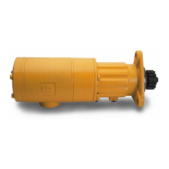 Ingersoll-Rand SS350 E Ratio Installation And Maintenance Information