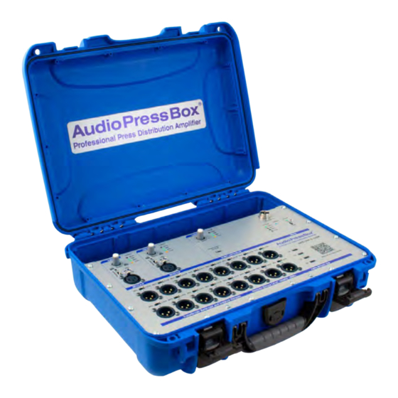 AudioPressBox APB-320 USB-C Owner's Manual