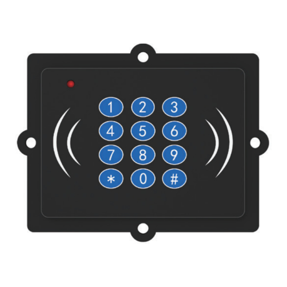 Inovance Monarch - IC Card Password Keypad Manual