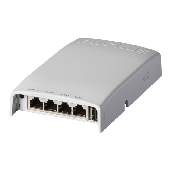 Ruckus Wireless Unleashed H510 Quick Setup Manual