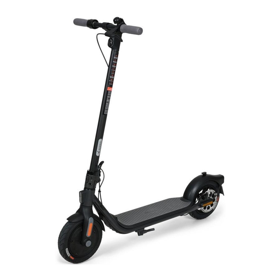 Segway Ninebot F25 E II, F40 D II - Kick Scooter Manual | ManualsLib