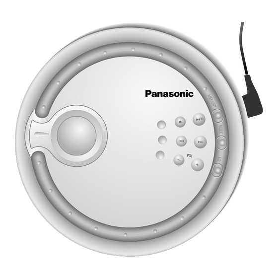 Panasonic SL-SX322 Operating Instructions