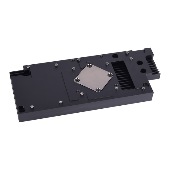 Alphacool NexXxoS GPX Instruction Manual