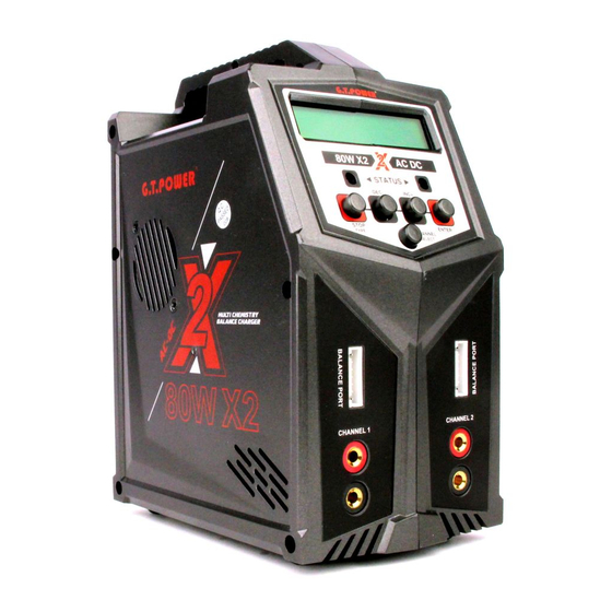 G.T.Power G.T. X2 Operating Manual