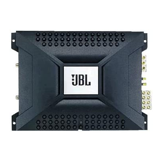 JBL P80.4 Technical Manual