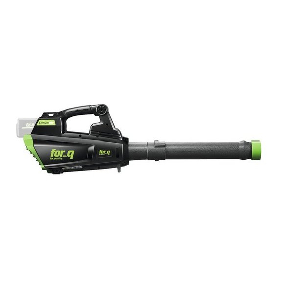 for_q FQ-ALB 40 BASIC Leaf Blower Manuals