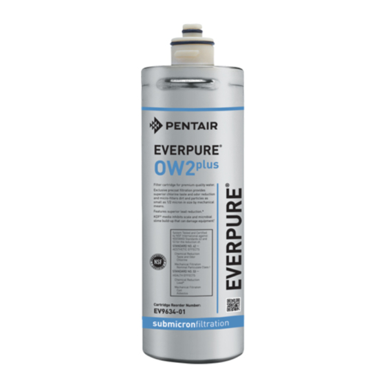 Pentair Everpure QL2-OW2-Plus Installation And Operation Manual