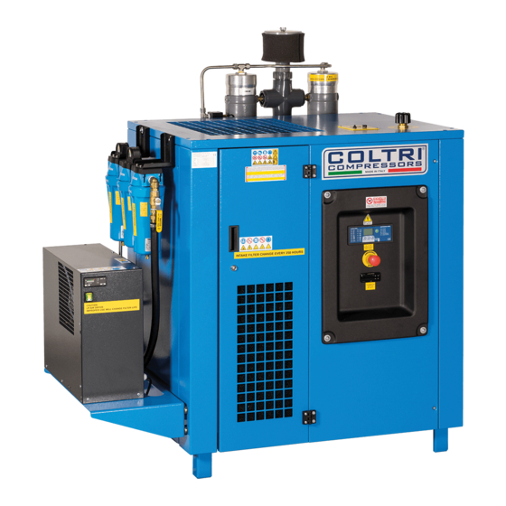 Coltri Compressors LP-250 NITROX Use And Maintenance Manual