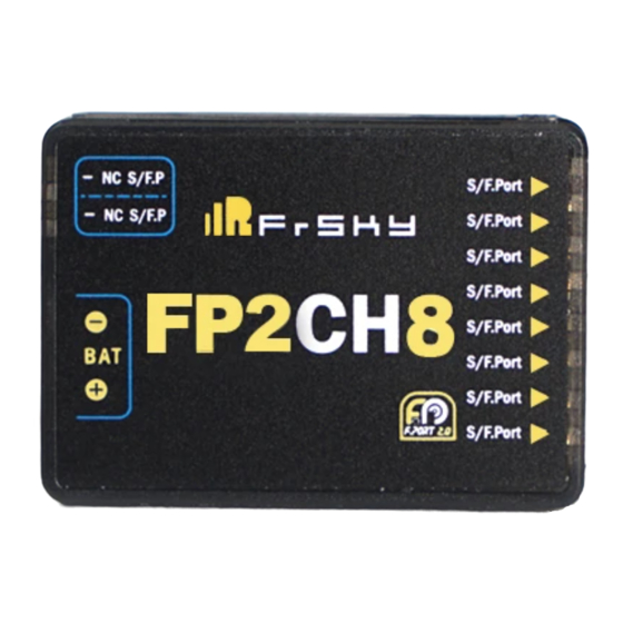 FrSky FP2CH4 Instruction Manual