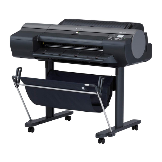 Canon imagePROGRAF iPF8300 Setup Manual
