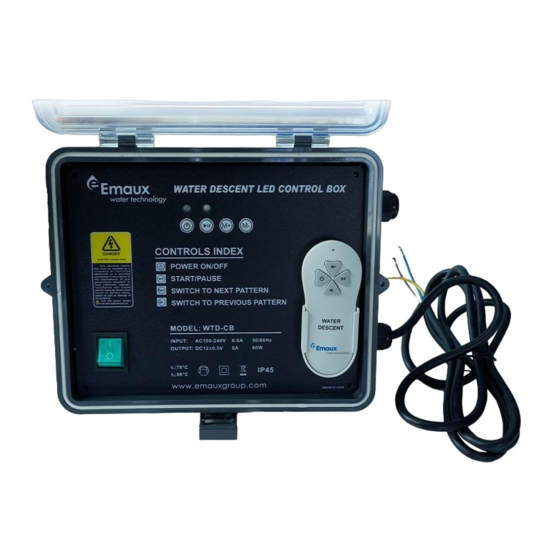 emaux WTD-CB Quick Start Manual