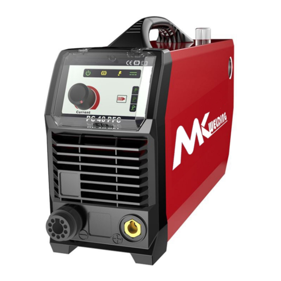 MK Welding PC 40 PFC User Manual