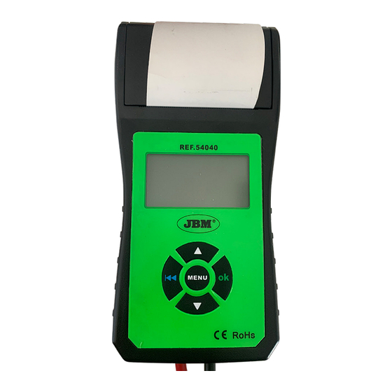 JBM 54040 Instruction Manual