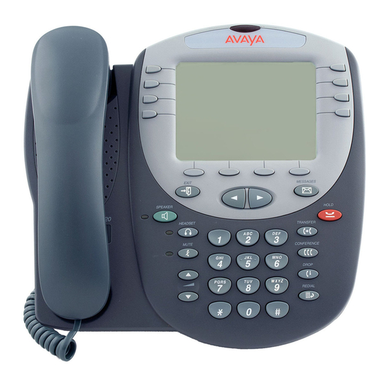 Avaya IP Office 5420 Quick Reference Manual
