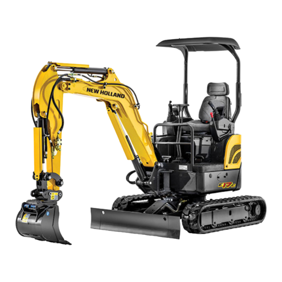 New Holland E17C Service Manual