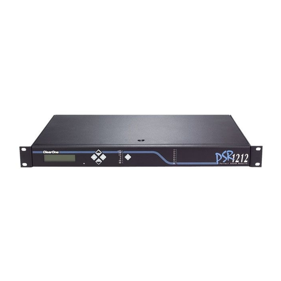 ClearOne PSR1212 Manual
