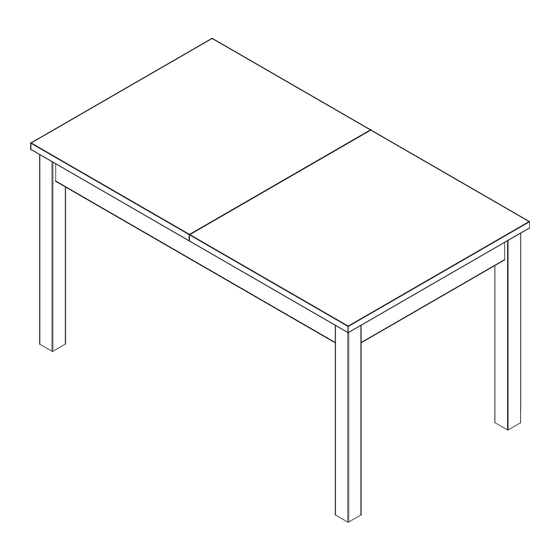 Dedeman NARVIK 140x80 Assembling Instruction