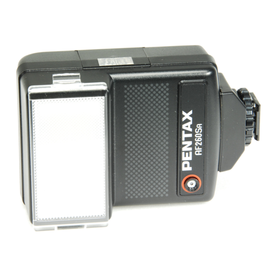 Pentax AF260Sa Manual