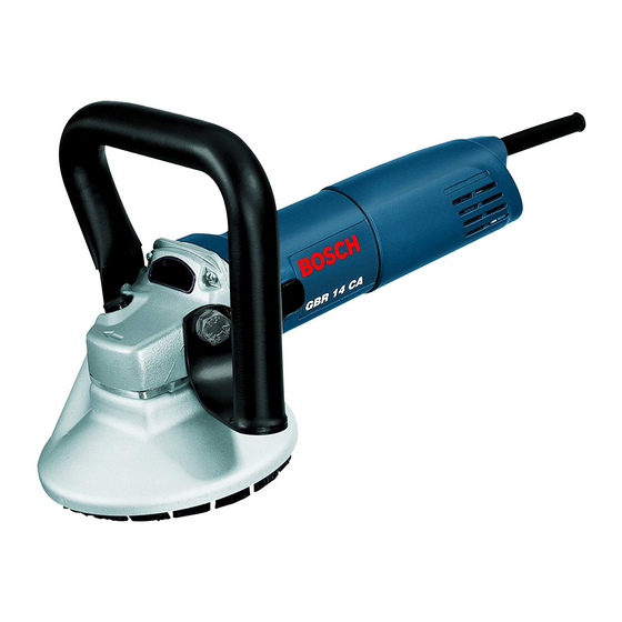 Bosch GBR 14 CA Professional Original Instructions Manual
