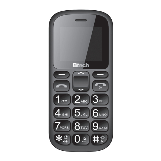 Btech BGM-1010 Cell Phone Manuals