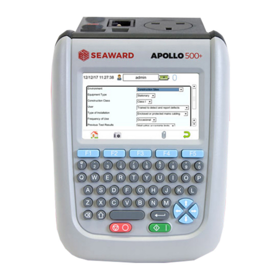 Seaward PrimeTest Elite+ User Manual
