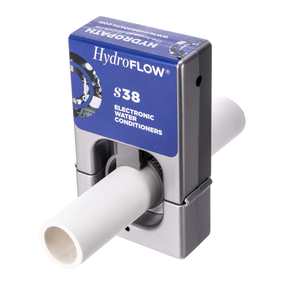 Hydroflow s38 Instructions Manual