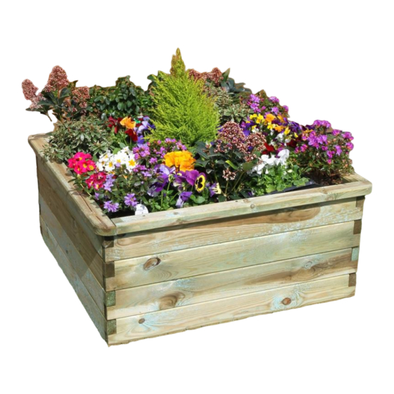 Zest 4 Leisure Aquatic Planter Assembly Instructions