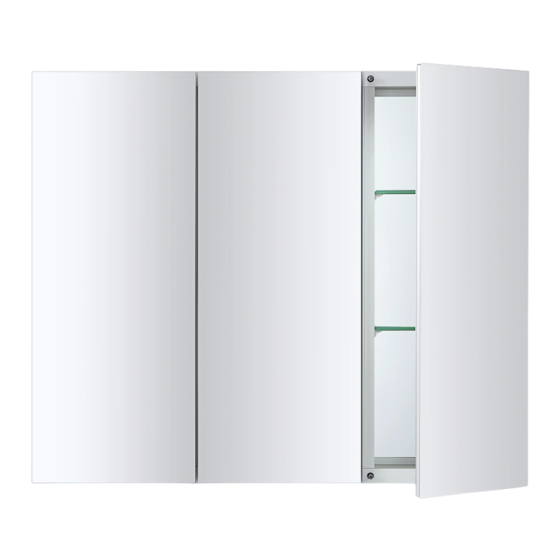 GlassCrafters Tri-View Installation Instructions Manual