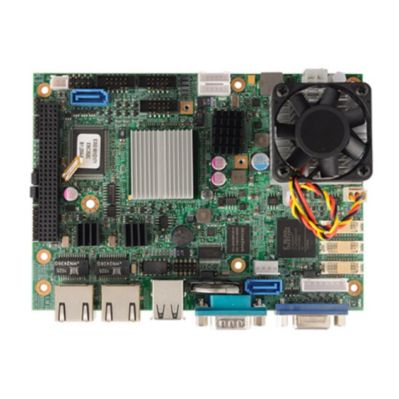 Nexcom EBC352 Quick Reference Manual