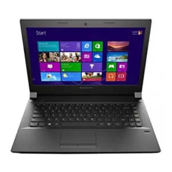 Lenovo E41-80 Safety, Warranty, And Setup Manual