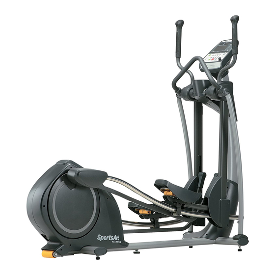 SportsArt Fitness E821 Repair Manual