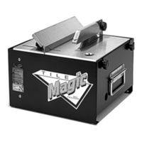 Felker TILE MAGIC TMG-851 Operating Instructions And Parts List Manual