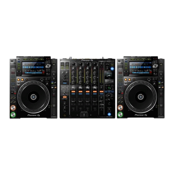 PIONEER DJ CDJ-2000NXS2 Connection Manual