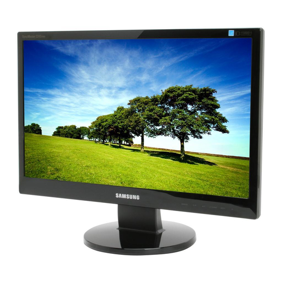 Samsung 943BX - SyncMaster - 19" LCD Monitor User Manual