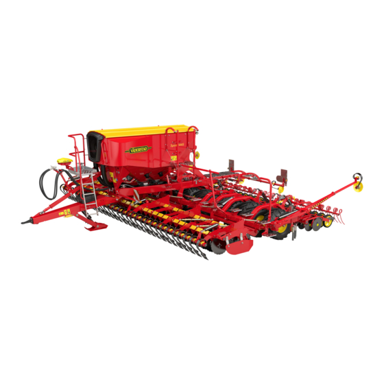 Vaderstad Spirit 600S Series Quick Start Manual