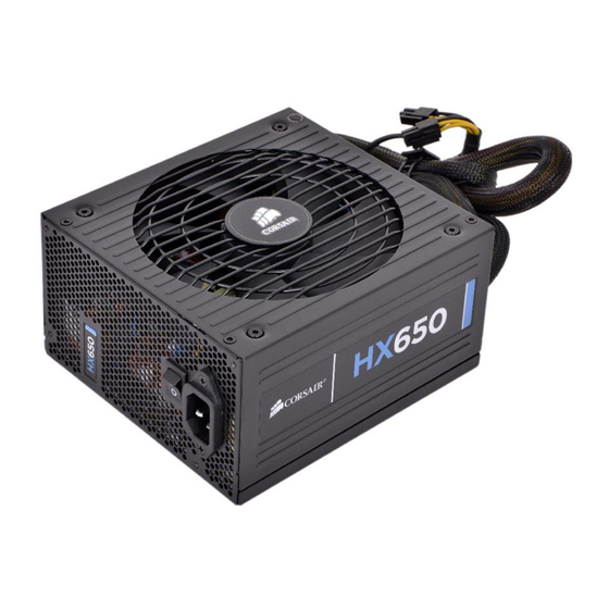 Corsair CMPSU-650HX User Manual