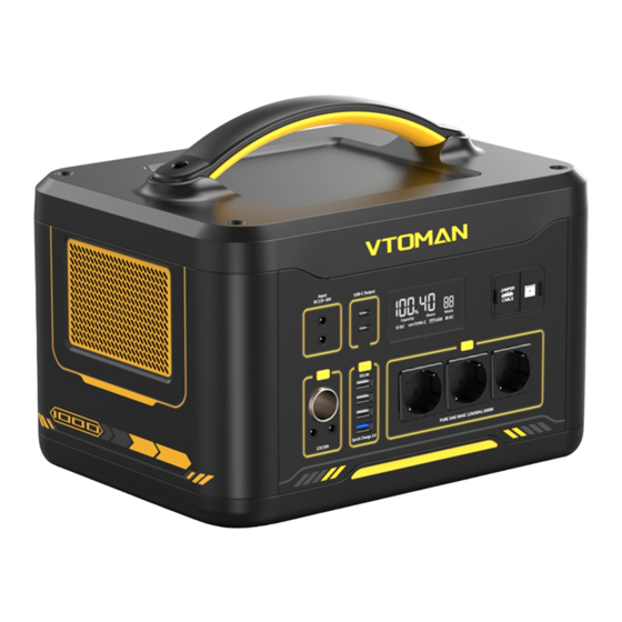 VTOMAN JUMP1000 User Manual