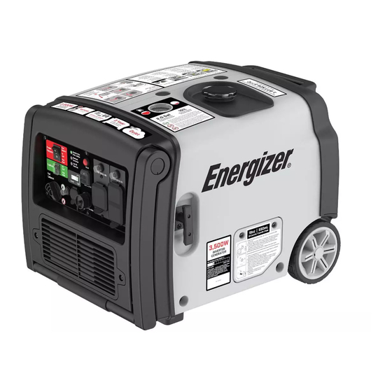 Energizer eZV3500P Manuals