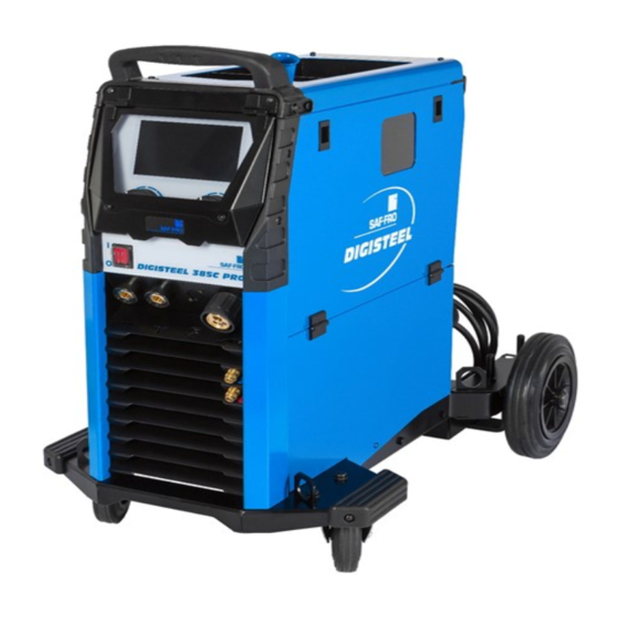 Lincoln Electric SAF-FRO DIGISTEEL 385C PRO Operator's Manual