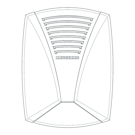 Fracarro SEL80W Manual