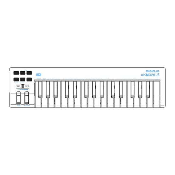 midiplus AKM320LS Manuals