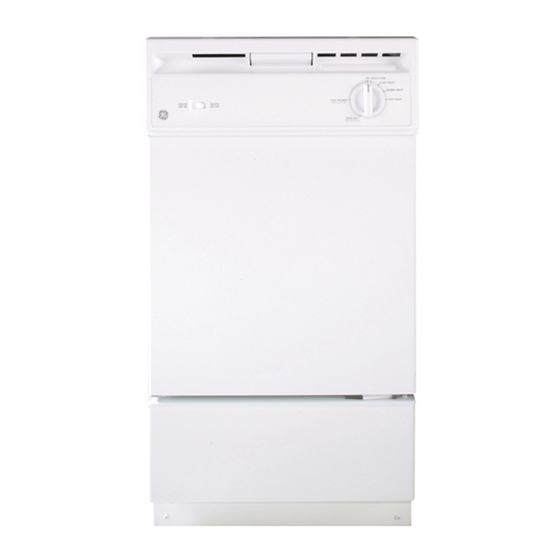 GE GSS1800 Built-In Dishwasher Manuals