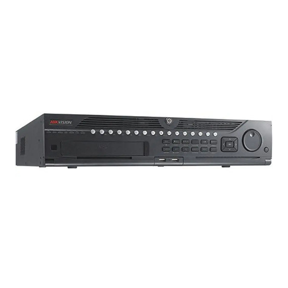 HIKVISION Network Video Recorder User Manual