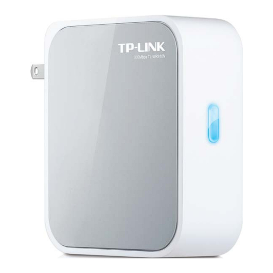 TP-Link TL-WR810N User Manual